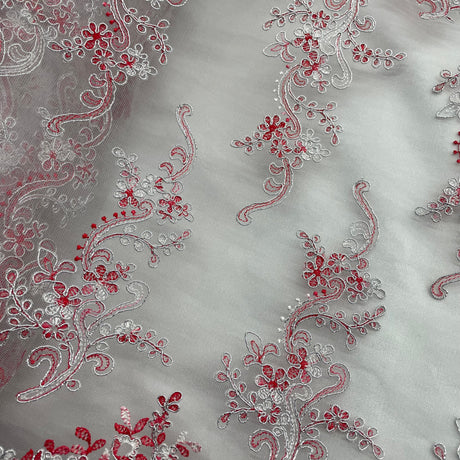 Corded Bridal Lace Fabric 54" Wide