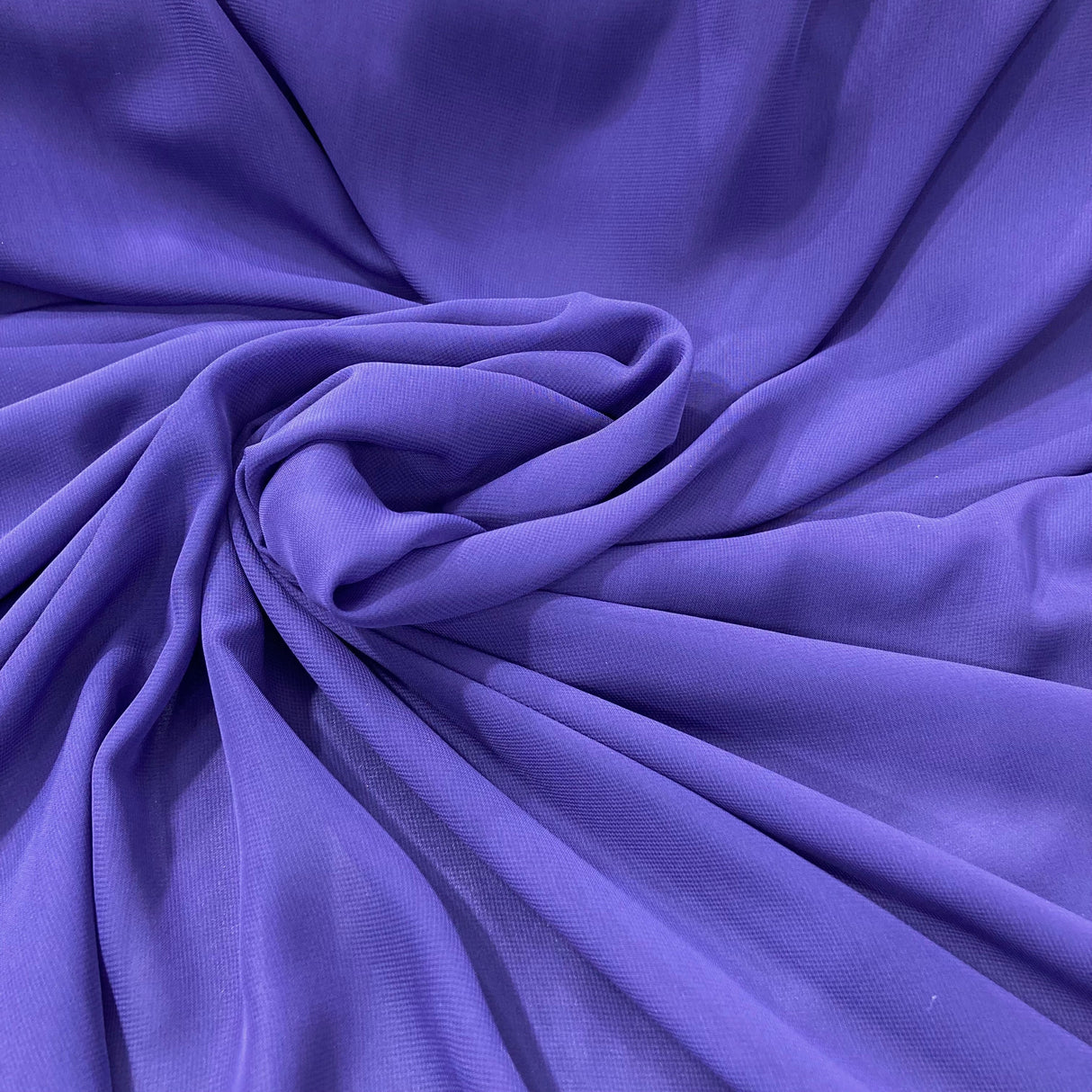 Chiffon Polyester Fabric - Solid, 60" Width (1 Yard)