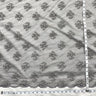 Beaded Lace Fabric on Polyester Net Mesh 52"