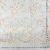 Embroidered Lace Mesh Floral