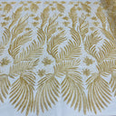 Beaded Corded Bridal Lace Mesh