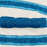 Beaded Lace Trimming on Organza