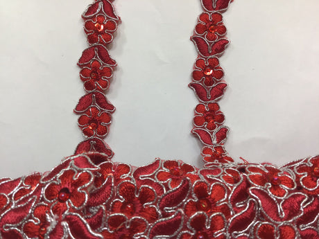 Beaded Corded Lace Trimming