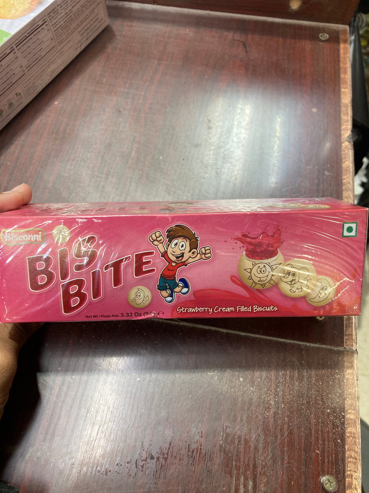 Bisconni Bis Bite Strawberry Flavored 3.32 oz