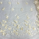 3D Floral Lace Fabric