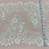 Corded Lace Trimming 15" Wide
