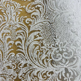Beaded Lace Fabric on Polyester Net Mesh