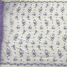 Beaded Lace Fabric on Polyester Net Mesh
