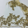 Beaded Floral Lace Trim