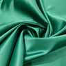 Satin Bridal Fabric - 100 Percent Polyester Lace Fabric, 60" Width, Black (1 Yard)