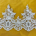 Beaded Corded Lace Trimming