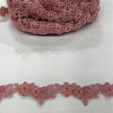 Beaded Corded Lace Trim