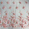 1 Yard - 3D Floral Lace Fabric Embroidered on 100% Polyester Soft Tulle Net Mesh