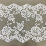Beaded Floral Lace Trimming