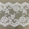 Beaded Floral Lace Trimming