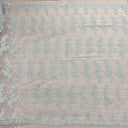 1 yarda de tela de encaje nupcial con cordones bordada para vestidos de boda, ancho de 54 pulgadas