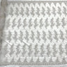 1 Yard Silver Corded Bridal Lace Fabric Embroidered on Polyester Net Mesh for Wedding and Evening Gowns – 54"