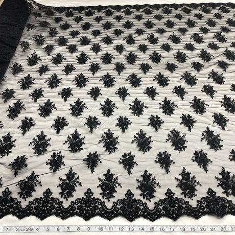 Corded Bridal Lace Fabric 52" Wide