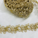 Beaded Corded Lace Trimming
