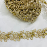 Beaded Corded Lace Trimming