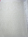 Heart Sequin Damask Polyester Fabric - Heart Damask, Iridescent Sequins, 54" Width (1 Yard)