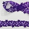 Beaded Lace Trimming on Organza