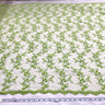 Beaded Lace Fabric on Polyester Net Mesh