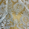Embroidered Bridal Lace Fabric