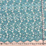 Beaded Corded Bridal Lace Fabric 52" Wide