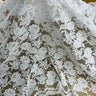 Beaded Corded Floral Lace