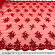 Beaded Corded Bridal Lace Mesh