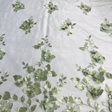 3D Floral Lace Fabric
