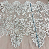 Corded Bridal Lace Fabric 52" Wide
