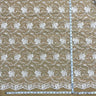 Corded Bridal Lace Fabric Ivory Mesh