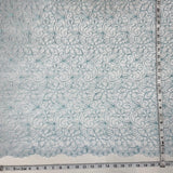 Corded Bridal Lace Fabric 54" Polyester Net Mesh
