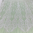 Beaded Corded Bridal Lace Fabric 58" Wide