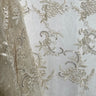 Sequined Corded Lace Fabric 54" Wide