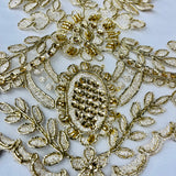 Beaded Corded Lace Trimming