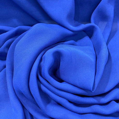 Chiffon Polyester Fabric - Solid, 60" Width (1 Yard)