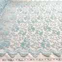 Beaded Corded Bridal Lace Mesh