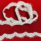 Embroidered Eyelash Lace Trim