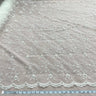 Beaded Lace Fabric Ivory Mesh
