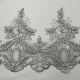Embroidered Corded Lace Trimming