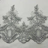 Embroidered Corded Lace Trimming