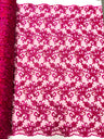 Estrella Corded Flowers Embroider With Sequins Mesh Lace Fabric - Floral Embroidered, Double Scallop, 50-54" Width, 36" Length (1 Yard)