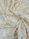 3D Roses On A Mesh Fabric - 54" Width, Color Options (1 Yard)