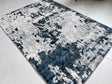 Tess 912 Blue Polypropylene Area Rug - Blue, TES912 Blue, Machine Made, Made In Turkey (5' 3" X 7' 4")