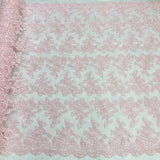 Beaded Corded Bridal Lace Fabric 50" Wide
