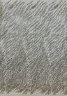 Beaded Sequined Lace Fabric on Polyester Net Mesh 53"