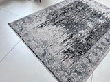 Color-Shifting Foldable Flat Weave Area Rug - 60% Polypropylene 40% Polyester Fabric - Shifting Hues, KV68, 7'9" X 10'2" (1 Rug)